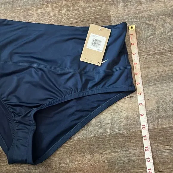 Nike‎ Women's Plus Size Essential High Waist Bikini Bottom-Size 1X - Picture 7 of 8